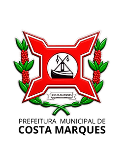 Brasão oficial do Município de Costa Marques